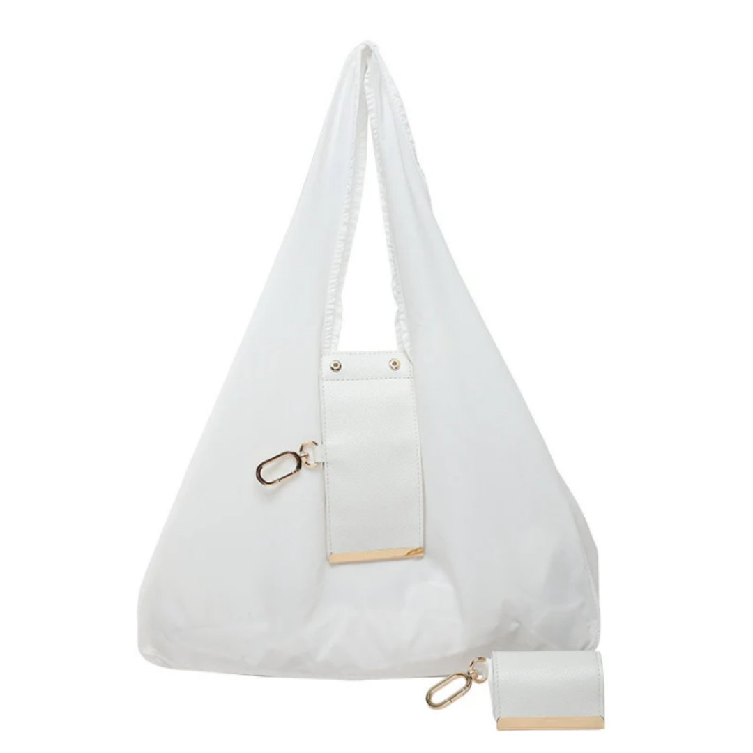 PocketShopper™ | Denne lille nøglering bliver til en fuld størrelse tote – genialt!