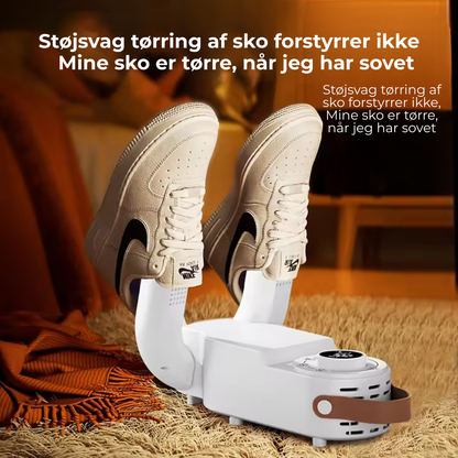 Tørrer våde sko skånsomt og sikkert