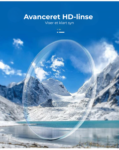 SmartSyn™ HD-læsebriller med auto-zoom – ét par erstatter alle dine briller