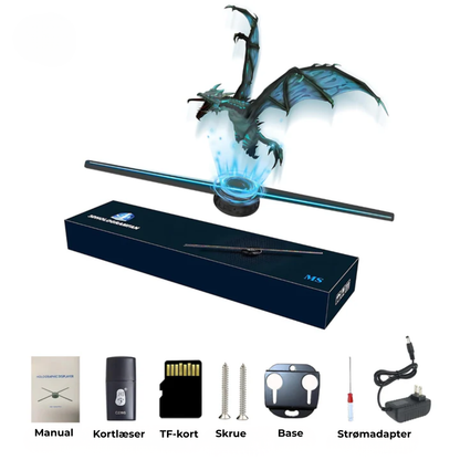HoloVifte™ 3D l Imponerende stort display og levende billeder