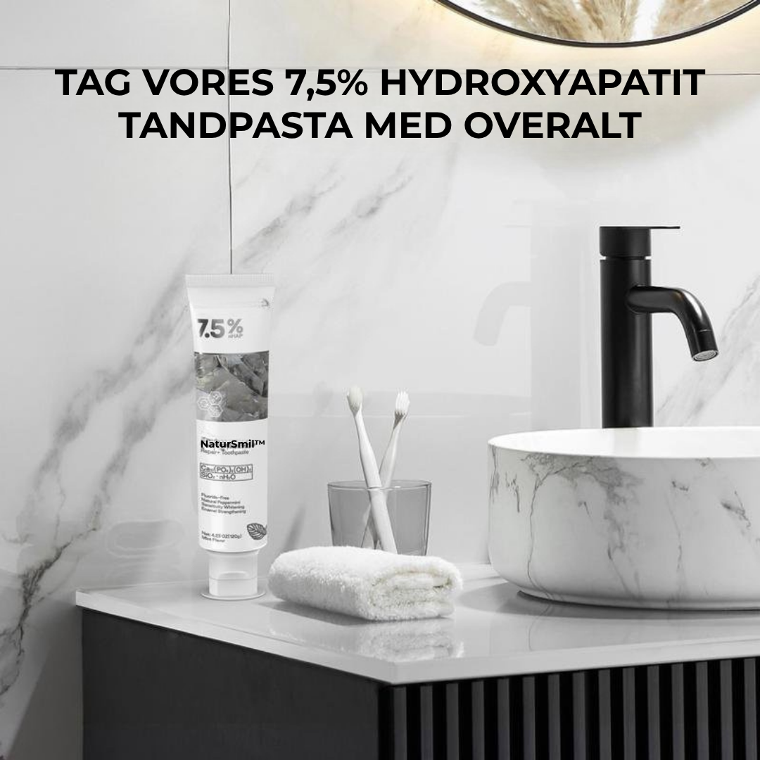 NaturSmil™ Fluoridfri tandpasta – rent, naturligt og effektivt