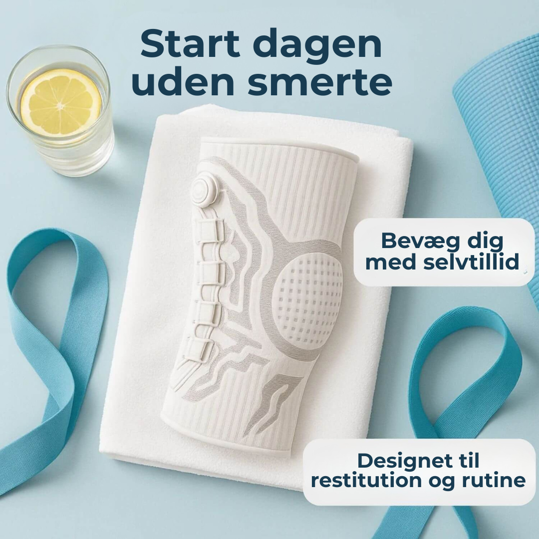Stabilia™ – knæbandage til støtte, smertelindring og stabilitet | Sportsbeskyttelse, Smertelindring & Stabilitet