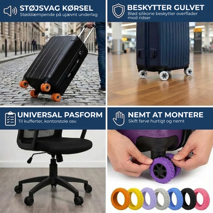HjulGuard™ | Beskyt dine kufferthjul og rejs uden bekymringer!