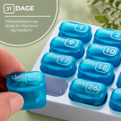 PilleBox™ | Overblik over din medicin - hele måneden, overalt og altid