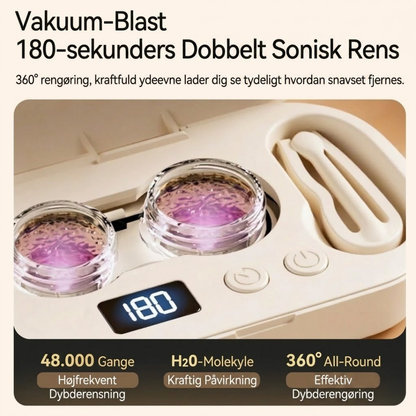 SonicLins™ Ultrasonisk kontaktlinserenser