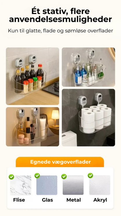 BadRack™ | Den skadefri opbevaringsløsning, som ethvert hjem har brug for!