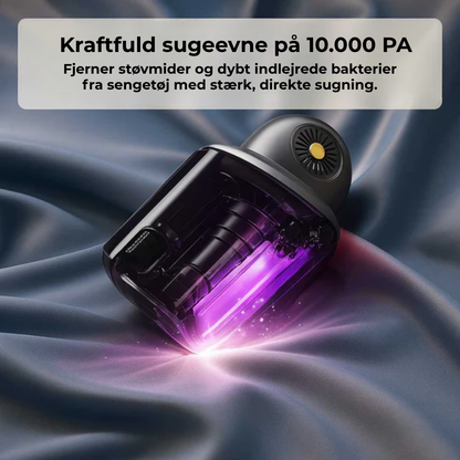 SoveRen™ | 10kPa Ledningsfri Håndholdt Støvsuger til Madras og Mider