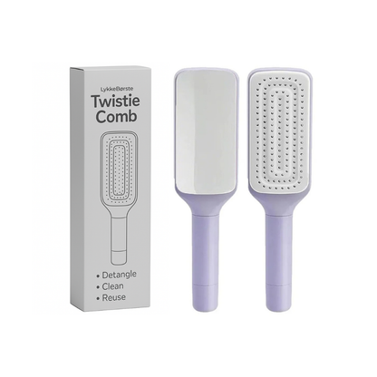 LykkeBørste| Den Smarte Kam Der Rengør Sig Selv