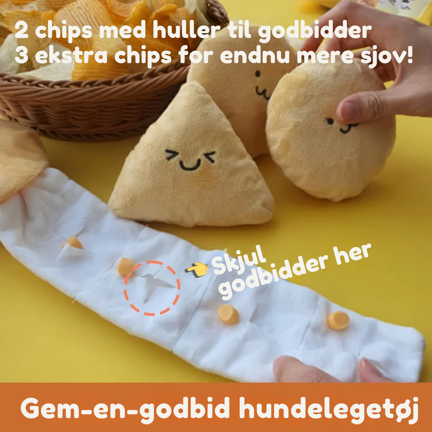 SnusePose™ | Den ultimative snuse- og godbid-leg for glade, sunde hunde