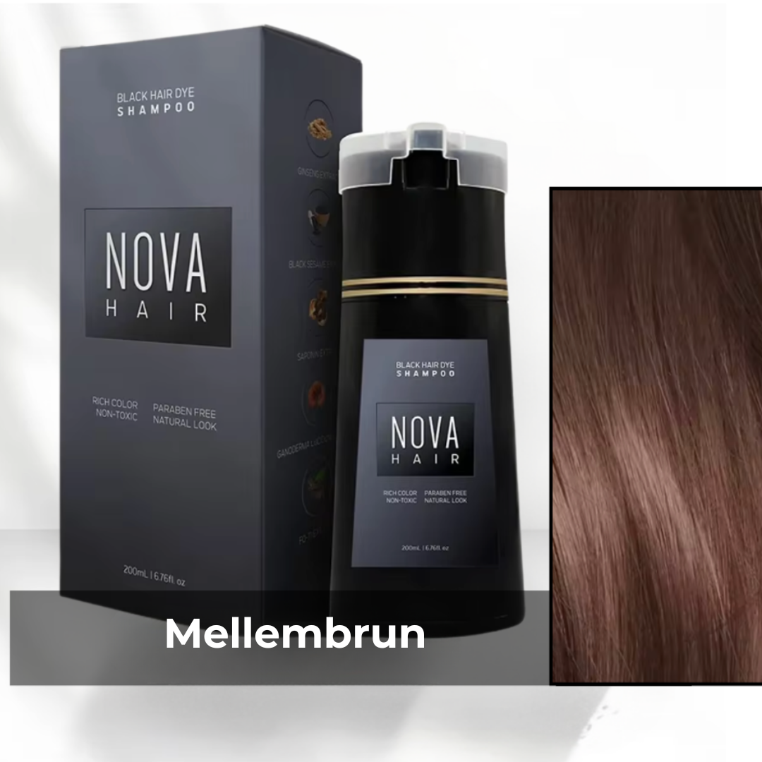 Nova Farveshampoo 100% fri for ammoniak, brintoverilte og PPD