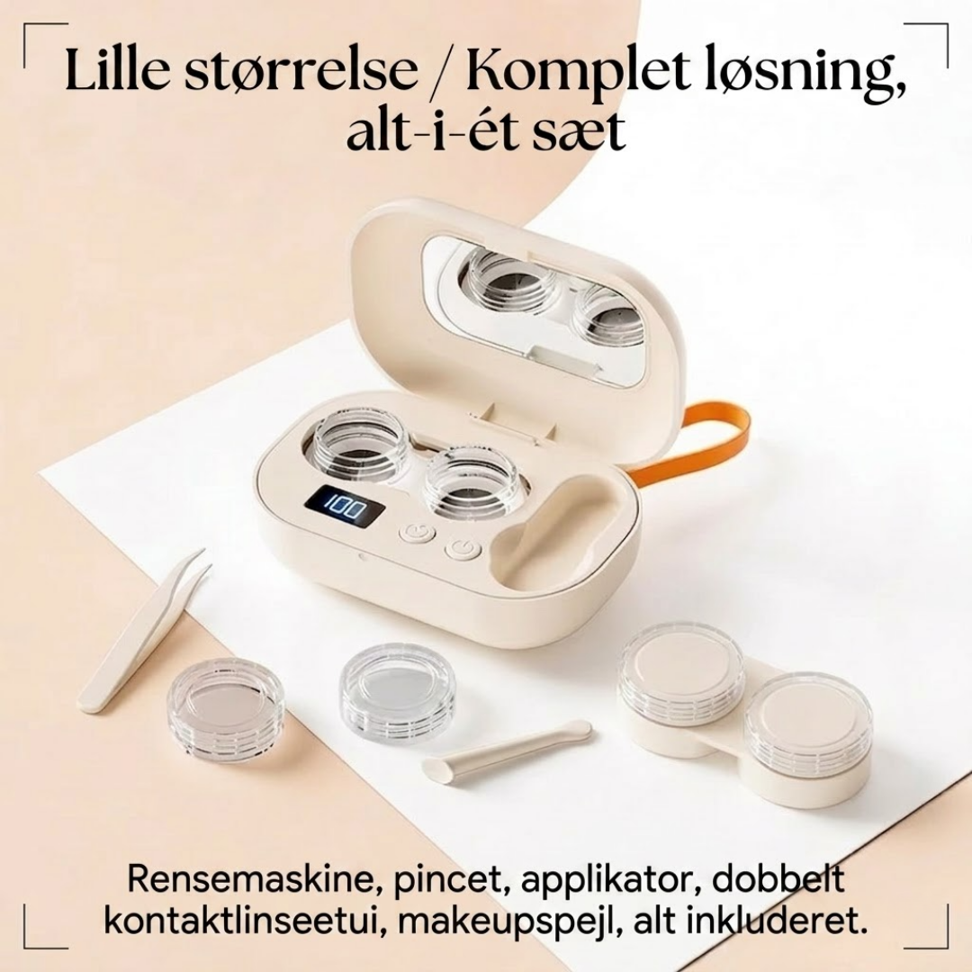 SonicLins™ Ultrasonisk kontaktlinserenser