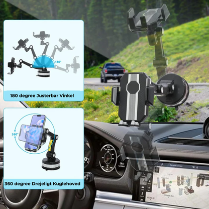 GripMount360™ l Universal Super Grip Justerbar Telefonholder