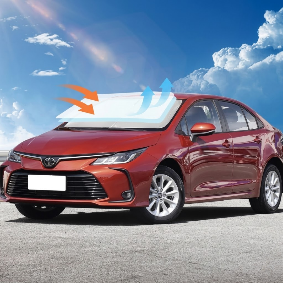 SolSkjold™ Hold bilen kølig, selv på de varmeste dage.