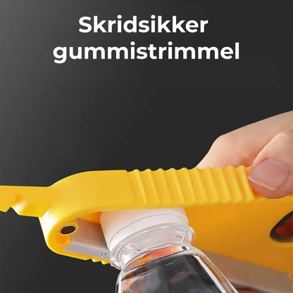 Universalåbner | Åbn ethvert glas på få sekunder – uden kræfter!