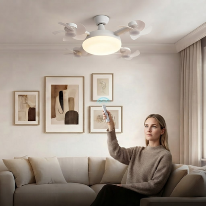 NordBrise™ LED-lampe med lydløs køling og bedre luftstrøm
