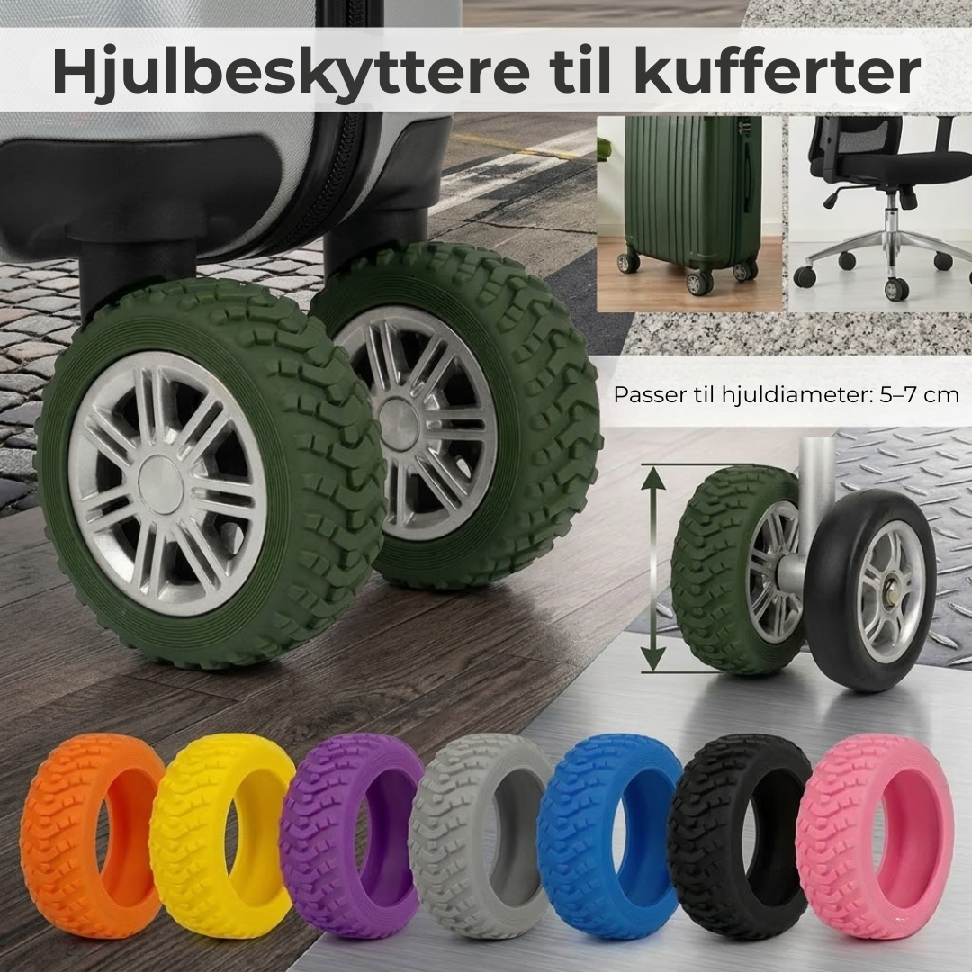 HjulGuard™ | Beskyt dine kufferthjul og rejs uden bekymringer!