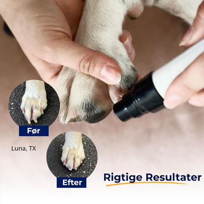 PetKlip™ | USB-genopladelig neglesliber til kæledyr – Støjsvag elektrisk negletrimmer til hunde og katte, perfekt til potepleje og klipning