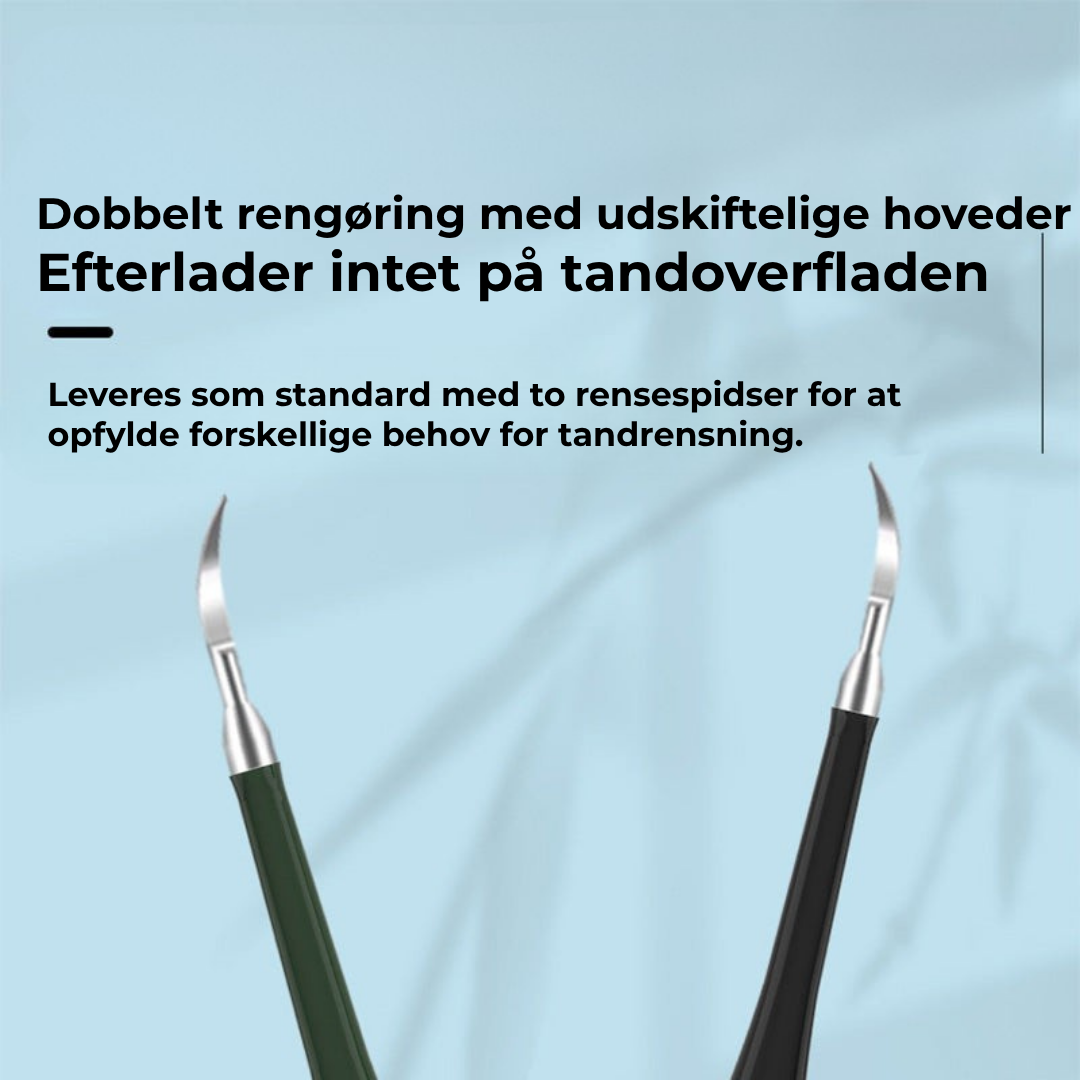 SmilKit™  Alt-i-én elektrisk tandrensningssæt