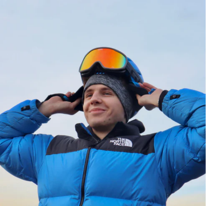 SkiSound PandeBånd™ | Bluetooth Pandebånd – Musik, Varme og Frihed på Pisterne!