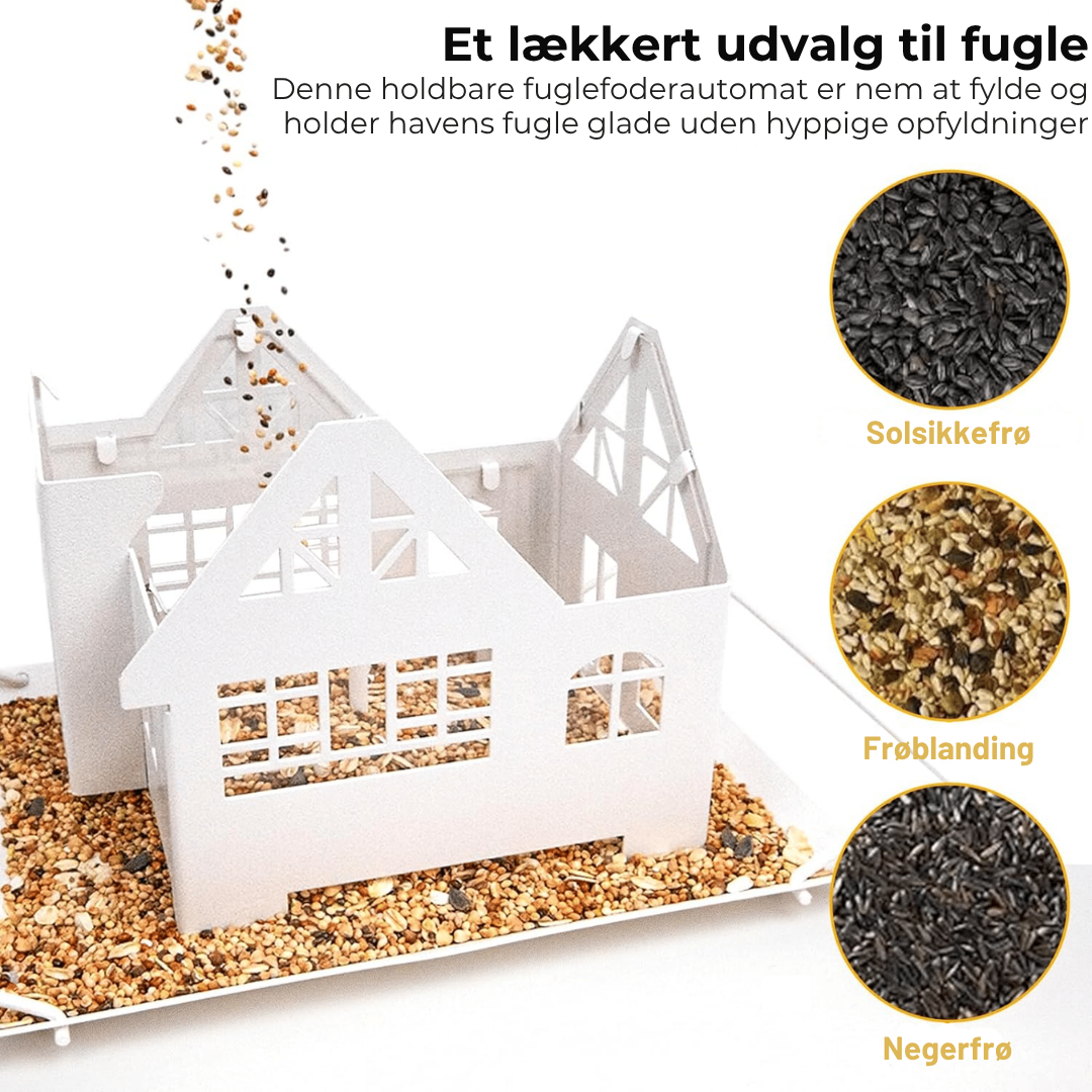 FoderLygte™ Solardrevet fuglefoderhus