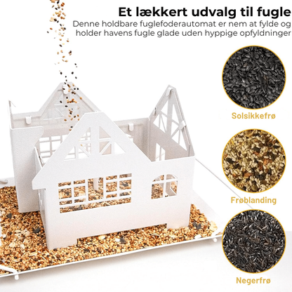 FoderLygte™ Solardrevet fuglefoderhus