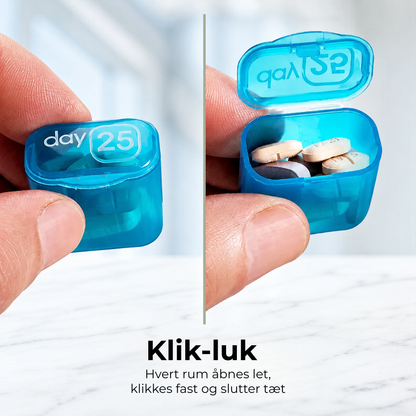 PilleBox™ | Overblik over din medicin - hele måneden, overalt og altid