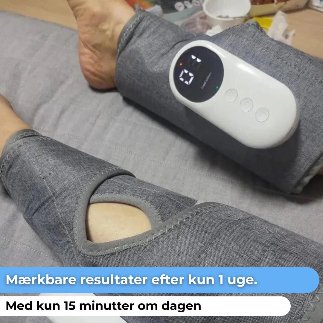 BenFlow™ Trådløst massageapparat til tunge og smertende ben – bedre cirkulation på 15 min