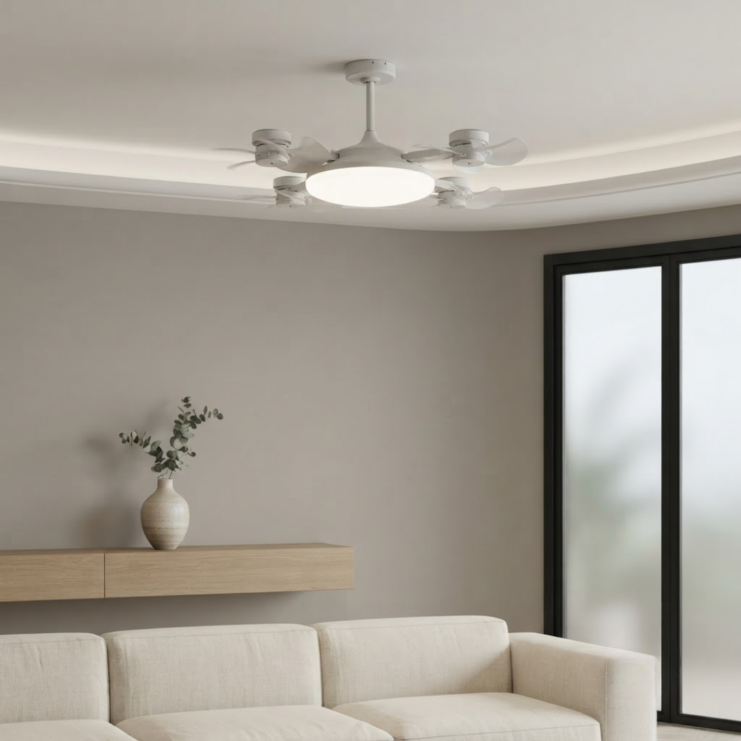 NordBrise™ LED-lampe med lydløs køling og bedre luftstrøm