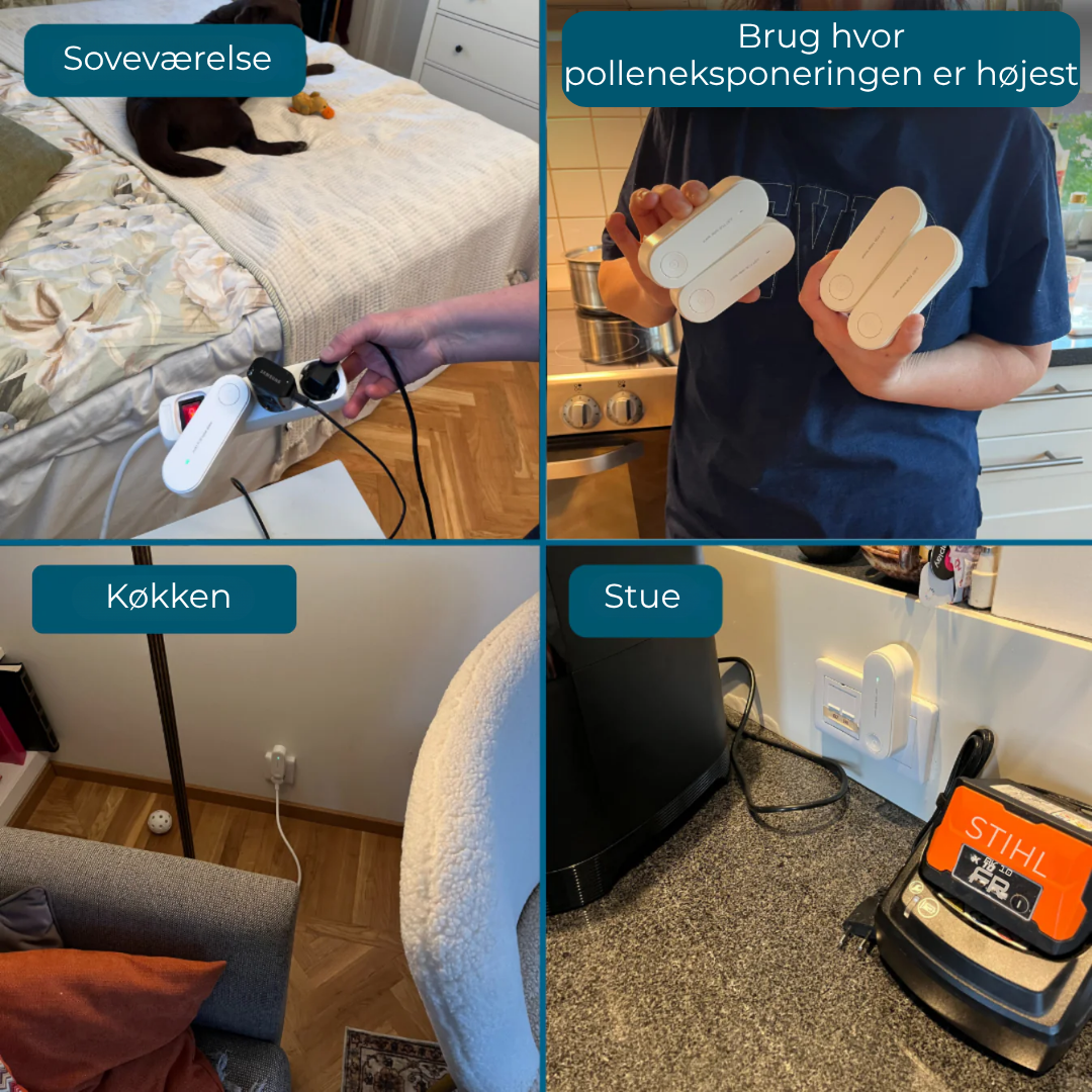 PollenFri™  Reducer høfebersymptomer indendørs