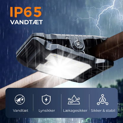 SolKlip™  Solardrevet udendørslampe med bevægelsessensor