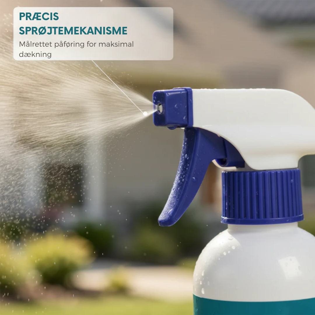 TagRen™ – Mose- og algefjerner spray – gør grønne fliser og tage helt nye igen