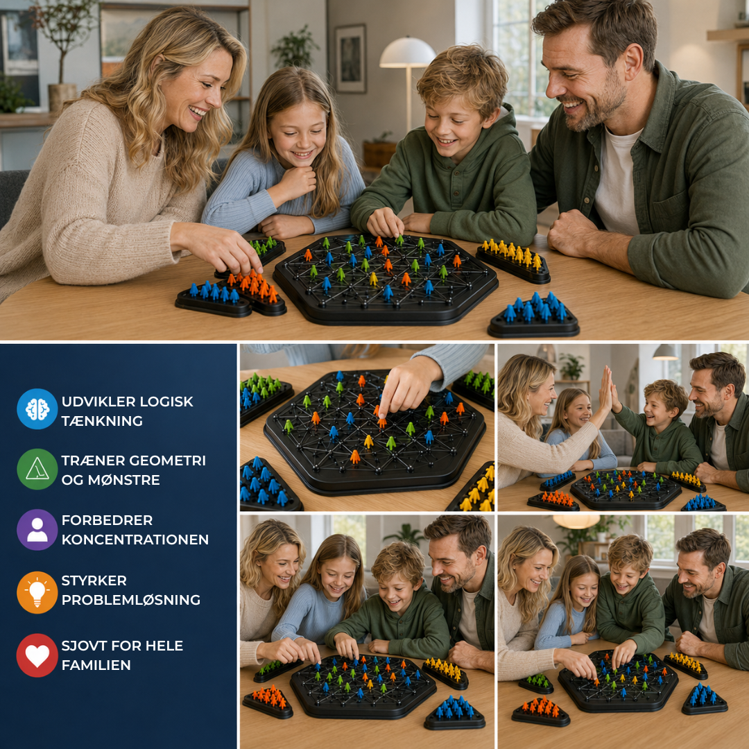 Elastikjagt™ Det sjove strategispil for hele familien