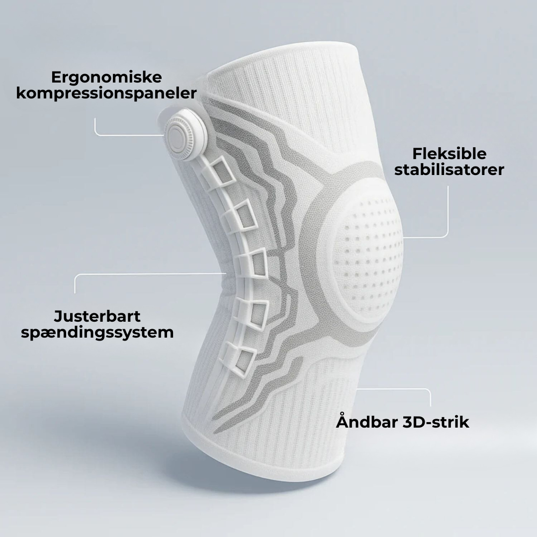 Stabilia™ – knæbandage til støtte, smertelindring og stabilitet | Sportsbeskyttelse, Smertelindring & Stabilitet
