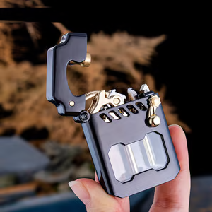 VindBluss™ | Kraftig, Moderne Design, Vindfast Metal Lighter