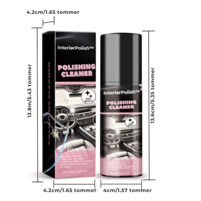 InteriørPolish™ | Gør Din Bils Interiør Som Nyt – Lynhurtig Rengøring og Langvarig Glans!