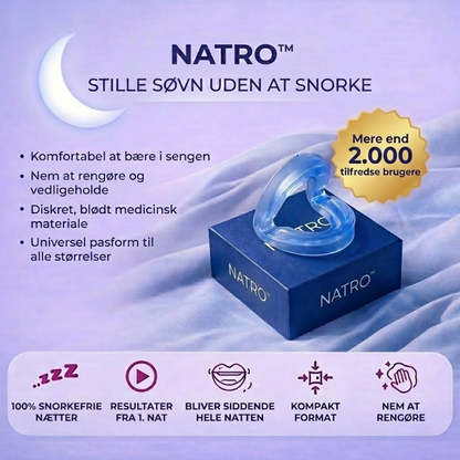 NatRo™  Anti-snork mundstykke