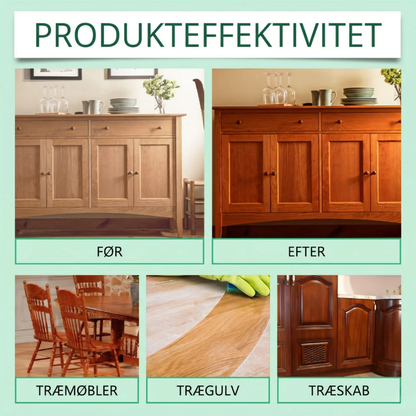 HoneyWax™  Alt-i-en Bivoks-spray til Træpleje