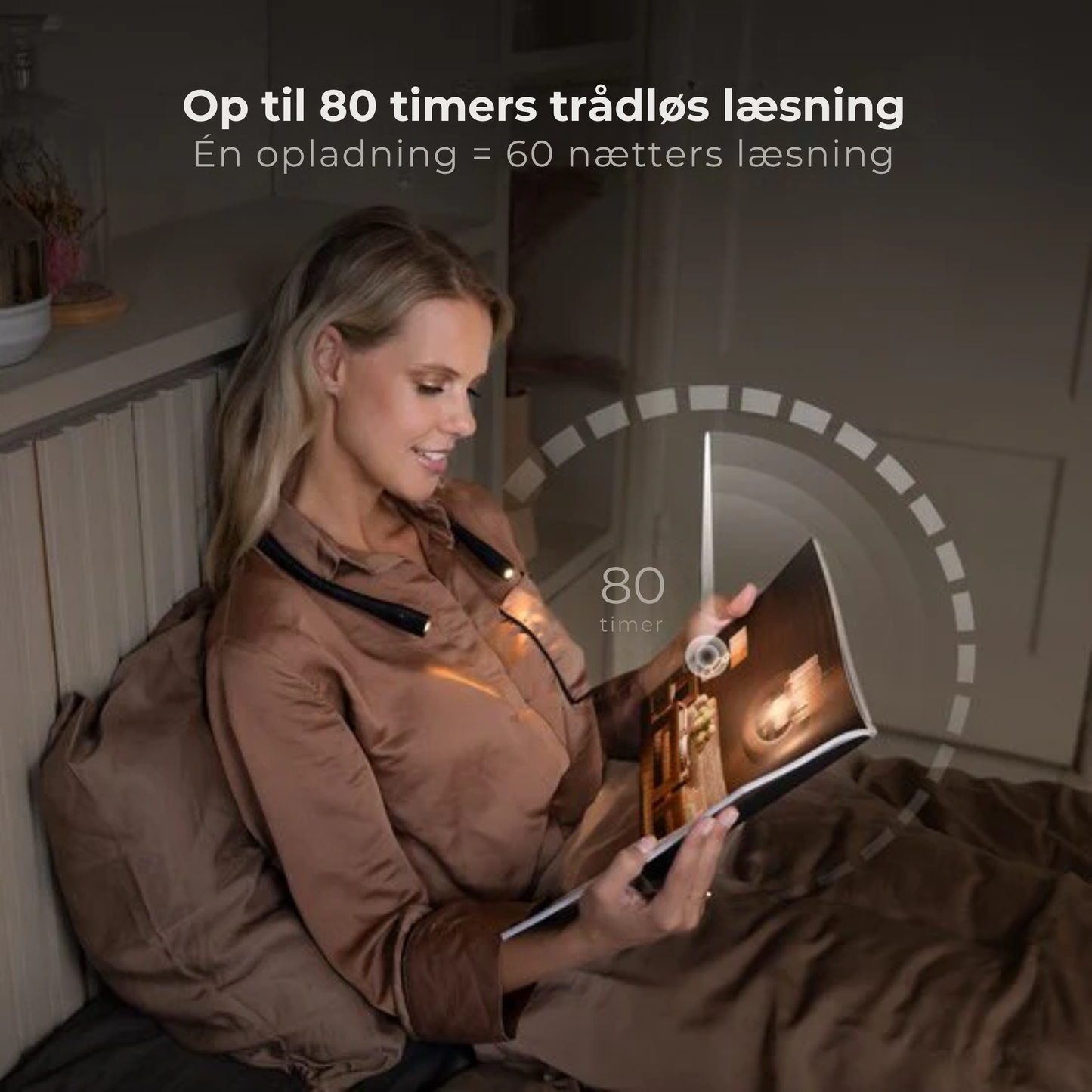 Hals-læselampe™ | Gør læsning og arbejde komfortabelt og hands-free