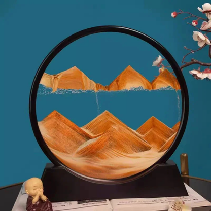 SandFlow™  Bevægelig Sandkunst i Glas