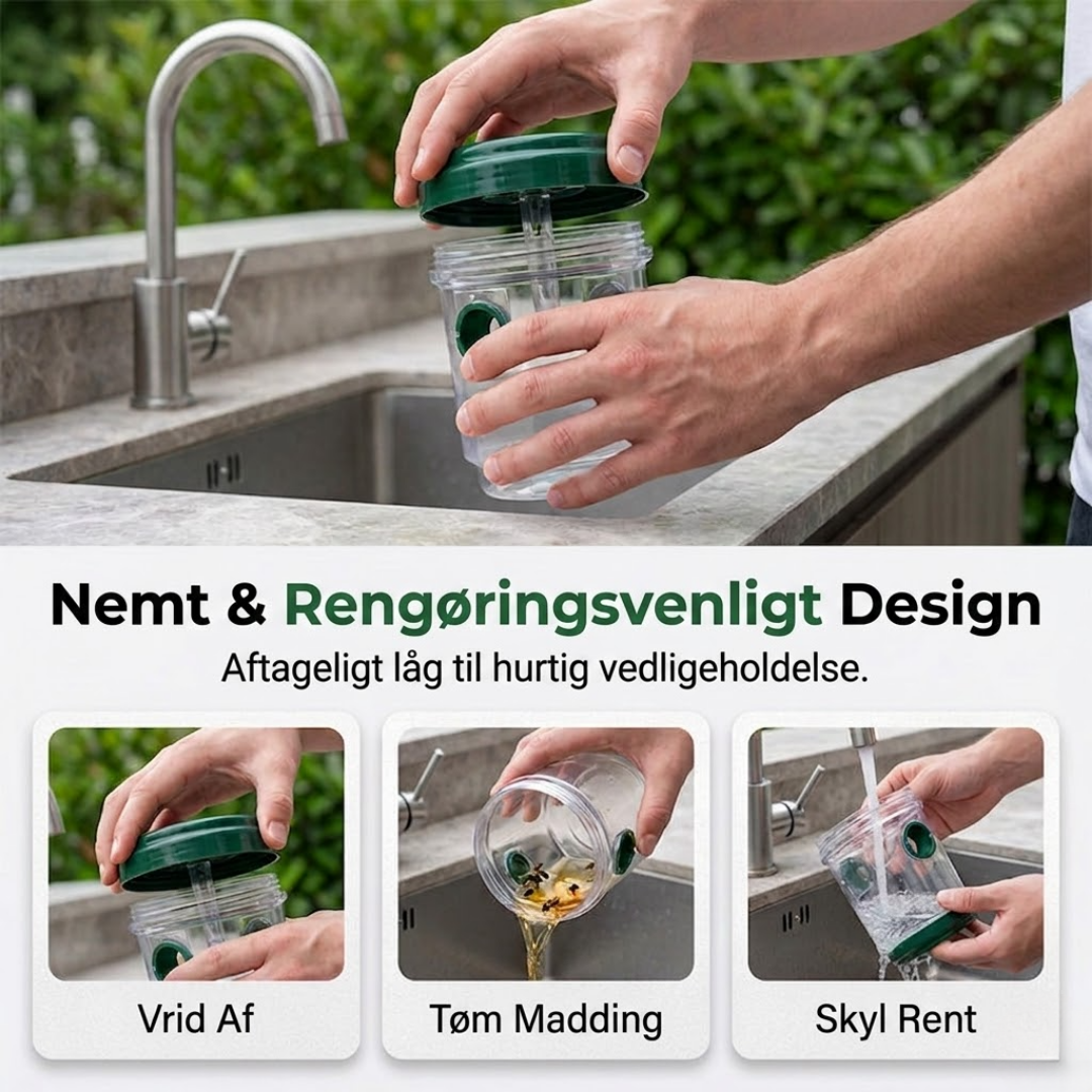 GeteFælde™  Solardrevet hvepsefælde