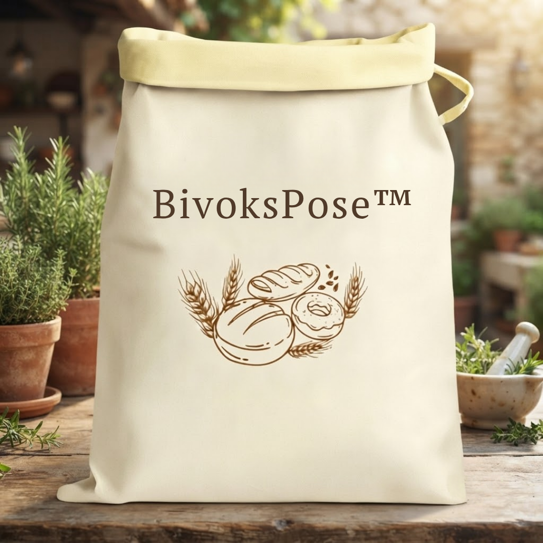 BivoksPose™ Holder dit brød frisk 3× længere - naturligt og genanvendeligt