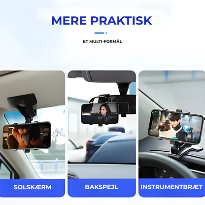 PhoneHold™ | 360° Justerbar  - Dashboard Mobilholder