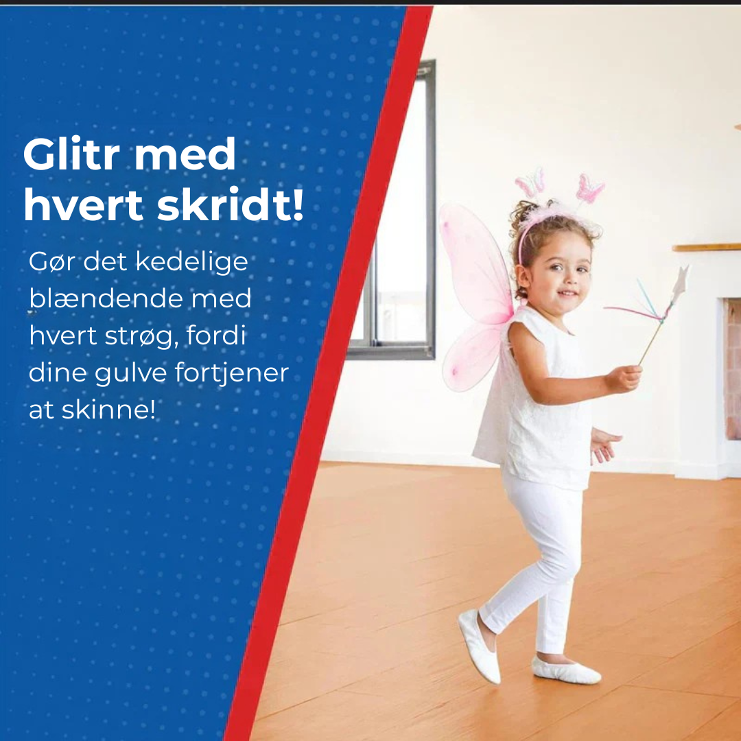 GulvGlans™  Nye gulve uden slibning, på én eftermiddag