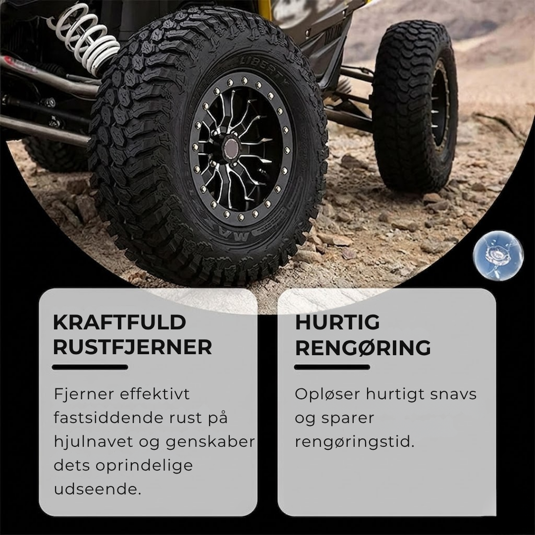 RustVæk™ Rustfjerner spray til bil og metaloverflader