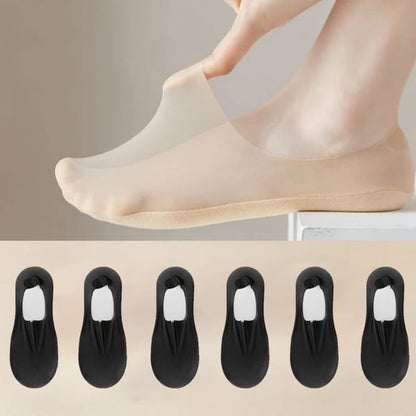 UsynligKomfort™ - No Show Tynde Sokker (1 stk. indeholder 5 par sokker) (size 33-38)