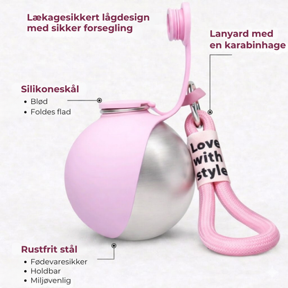 HundeFlaske™ - Vand til hunden på farten