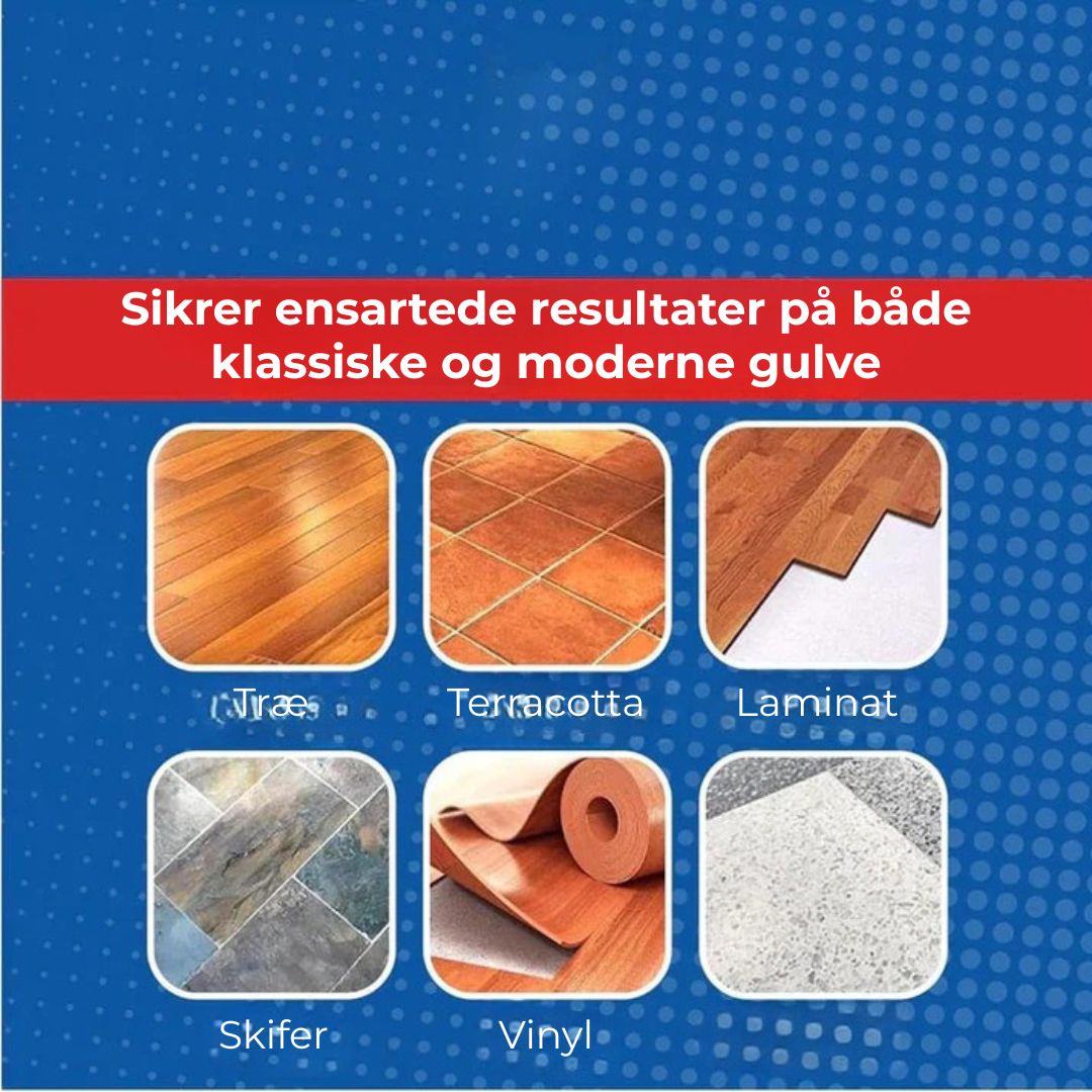 GulvGlans™  Nye gulve uden slibning, på én eftermiddag