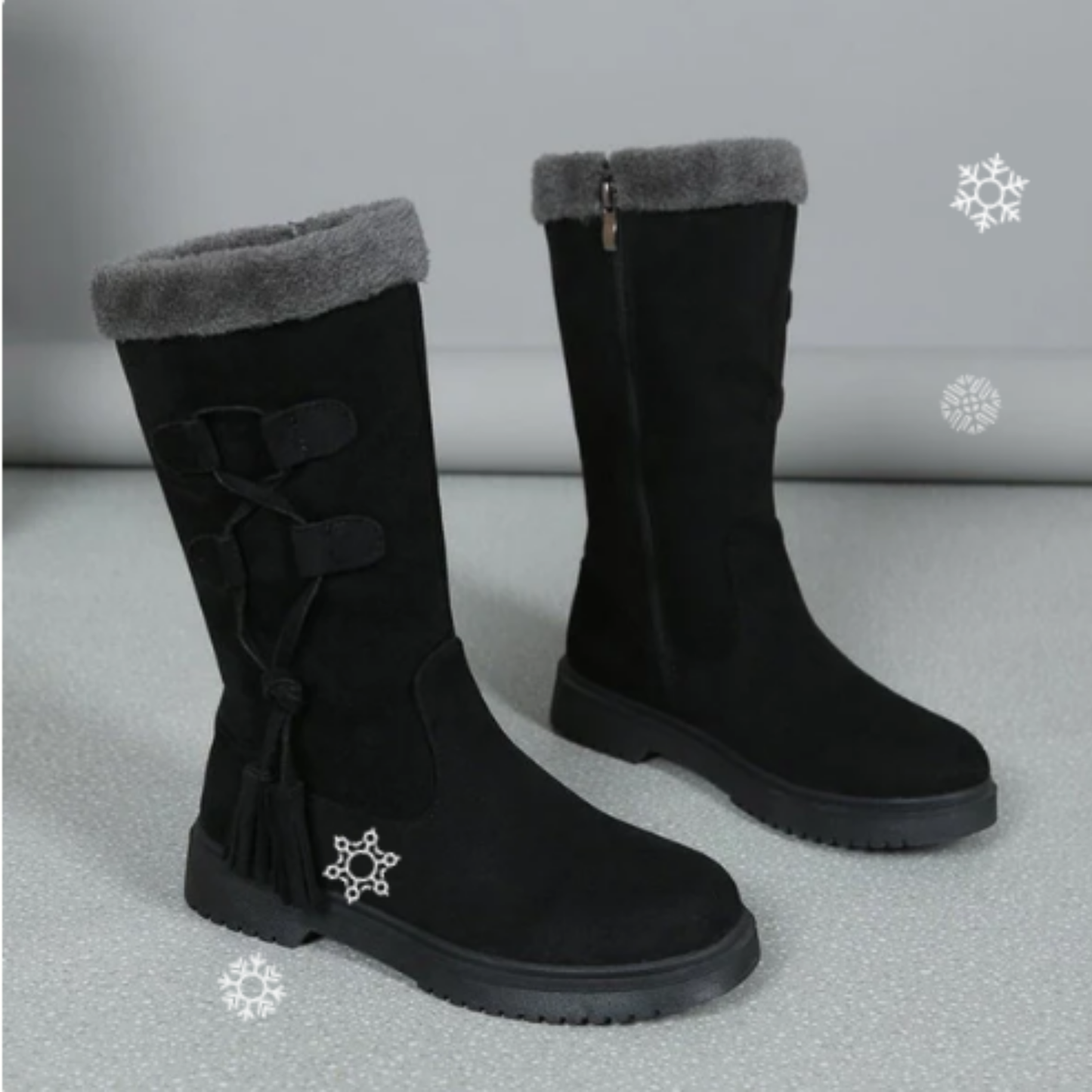 VinterHygge Støvler | Varme, Stilfulde & Skridsikre til Enhver Oplevelse ❄️”