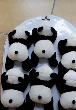 PandaMagnet™ Søde pandaer til køleskab