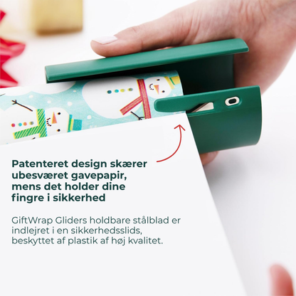 GiftWrap Glider | Skær gavepapir som en professionel – hurtigt, præcist og uden bøvl!